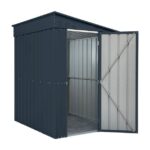 KOVINSKA VRTNA HIŠKA GLOBEL LEANTO 56 ANTRACIT Š145 X G172 X V204 CM - slika 3